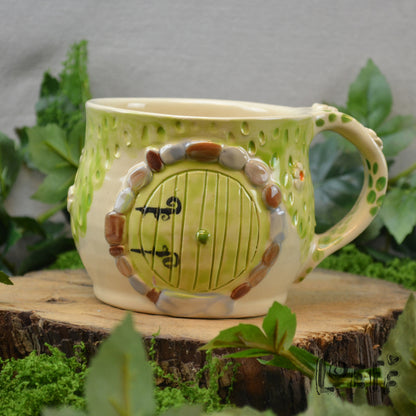Meadow Mug Light Green Door Wooden Window
