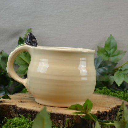 3D Mug with Tiny Crow