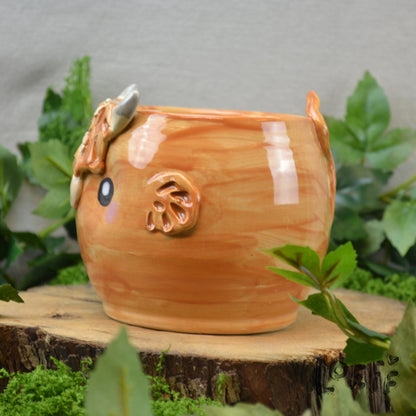 Planter Highland Cow 2