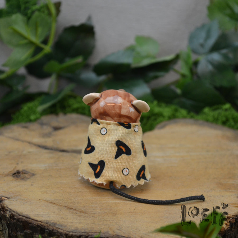 Tiny Mouse with Cape Brown