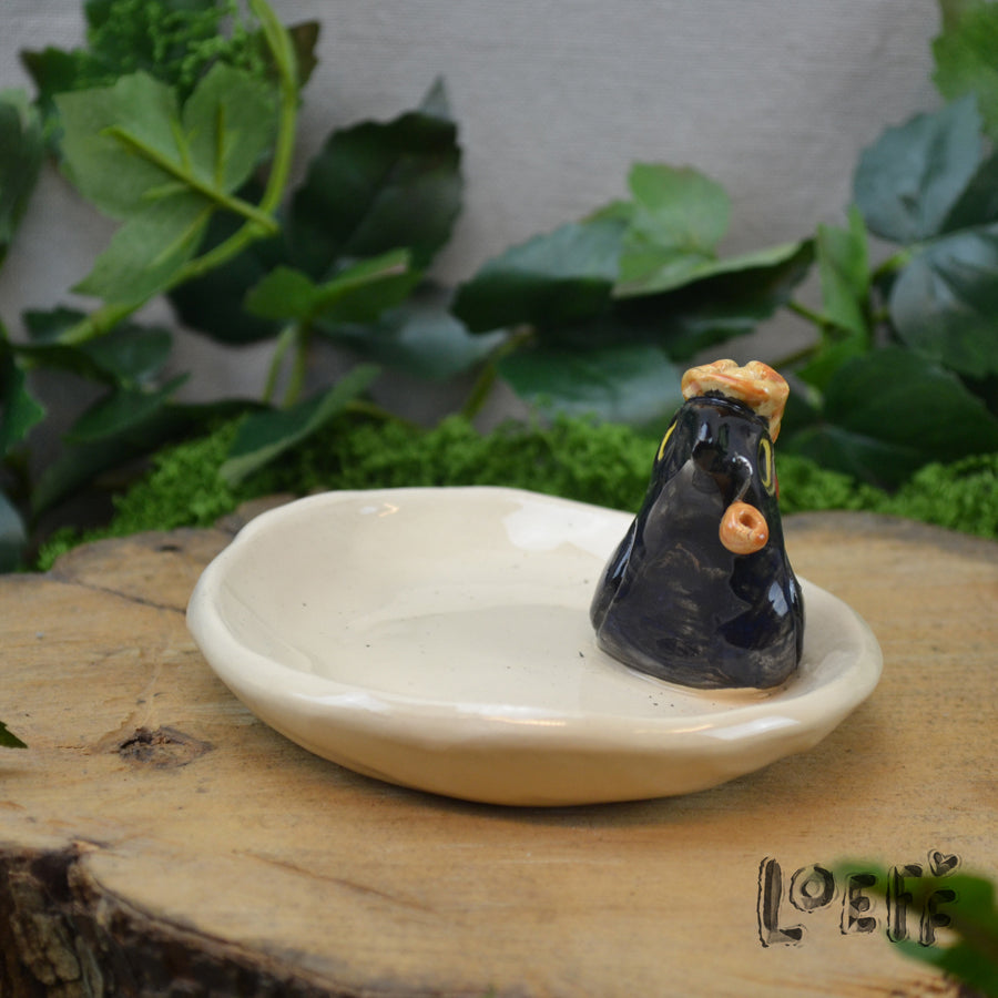 Trinket Tray Crow Detective