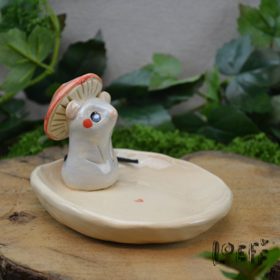 Trinket Tray Mushroom Mouse 2