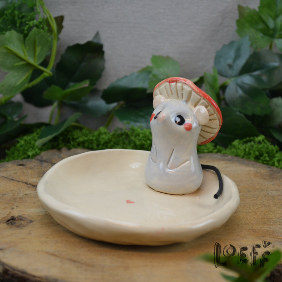 Trinket Tray Mushroom Mouse 2
