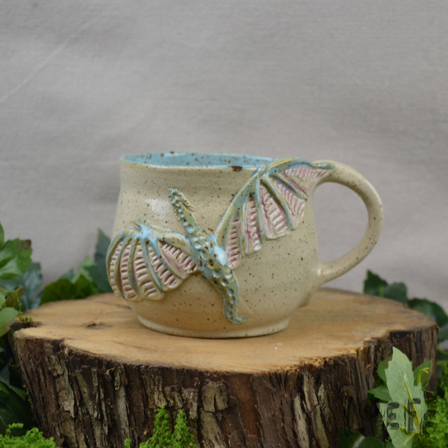 Dragon Mug Winter Left-handed Version
