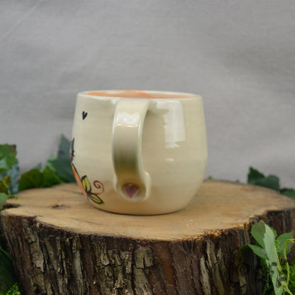 Loeff Mug Black Cat Pumpkin