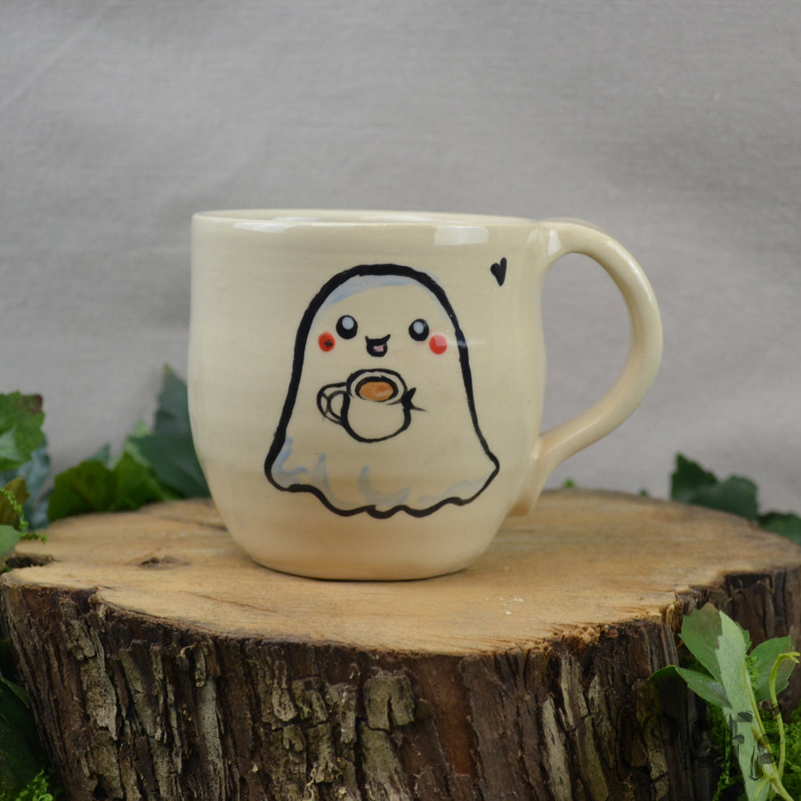 Loeff Mug Smiling Coffee Ghost