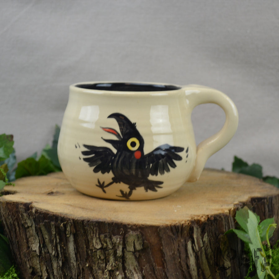 Loeff Mug Screaming Crow