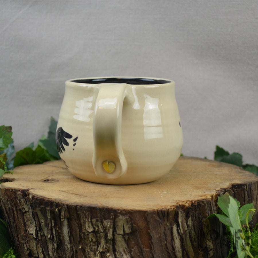 Loeff Mug Screaming Crow