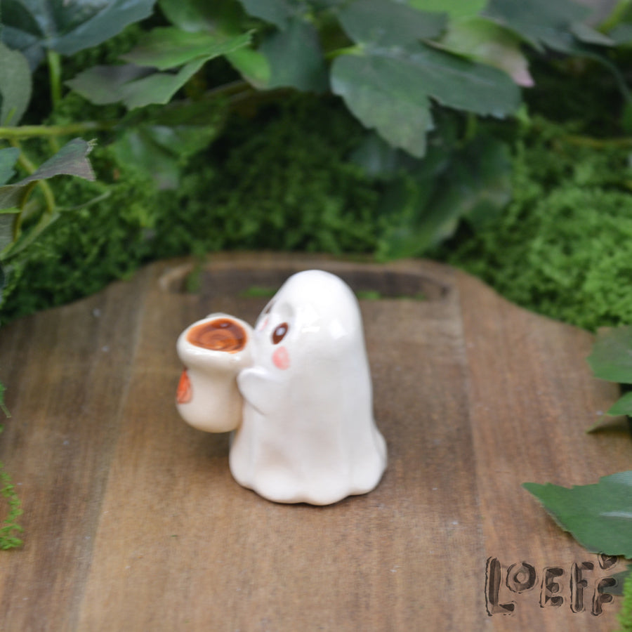 Tiny Coffee Ghost