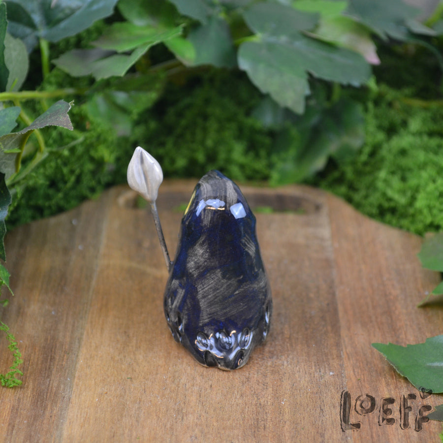 Tiny Crow with Spear