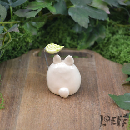 Tiny Toto with Leaf 1