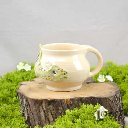 The 3D Loeff Mug Green Dragon
