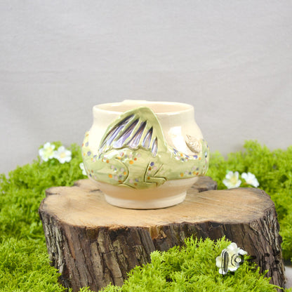 The 3D Loeff Mug Green Dragon