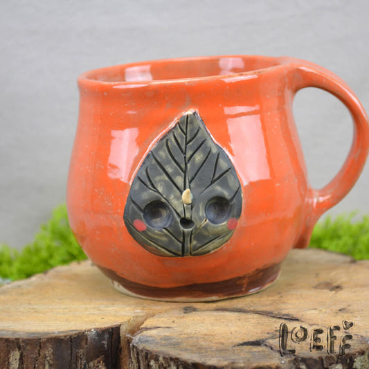 The 3D Loeff Mug Large Leaf