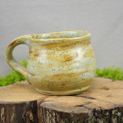 The 3D Loeff Mug Leaf on Speckled