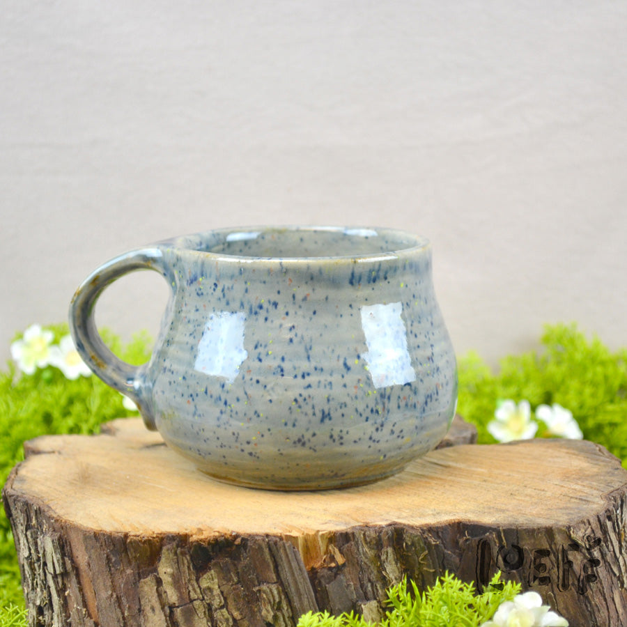 The 3D Loeff Mug Pumpkin on Blue