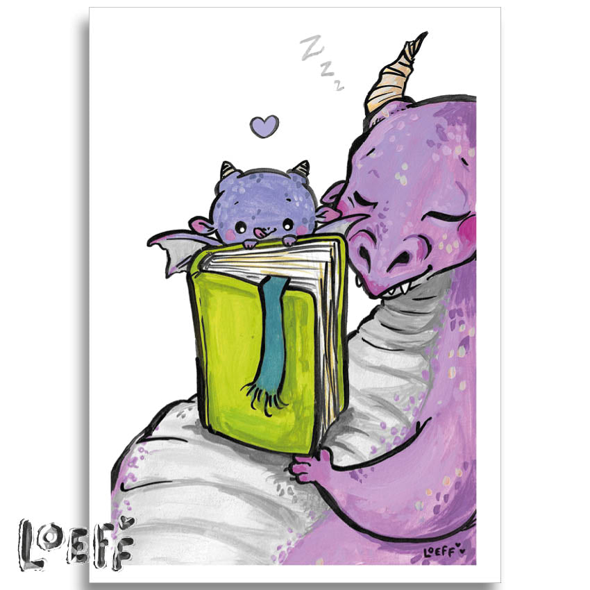 Baby Dragon Book Kaart
