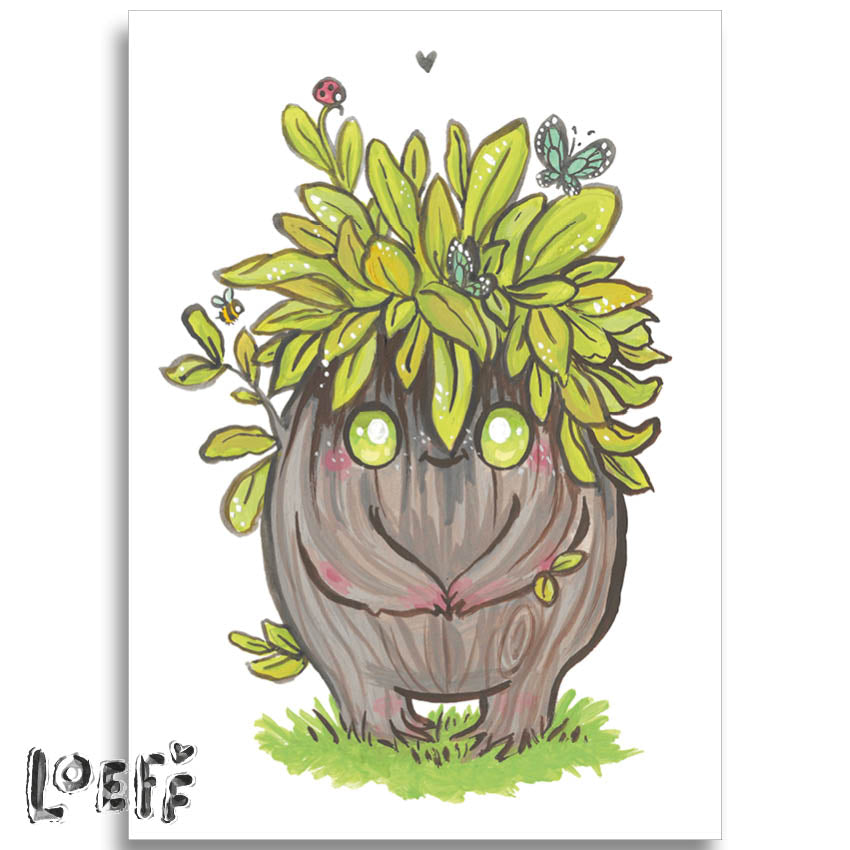 Baby Dryad Card