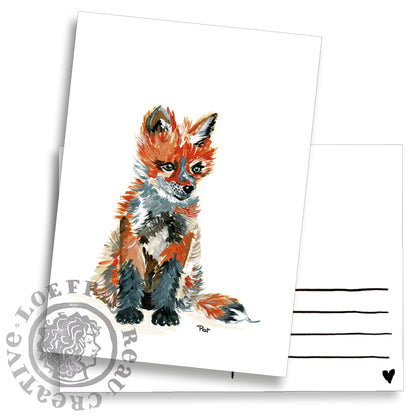 Baby Fox Card