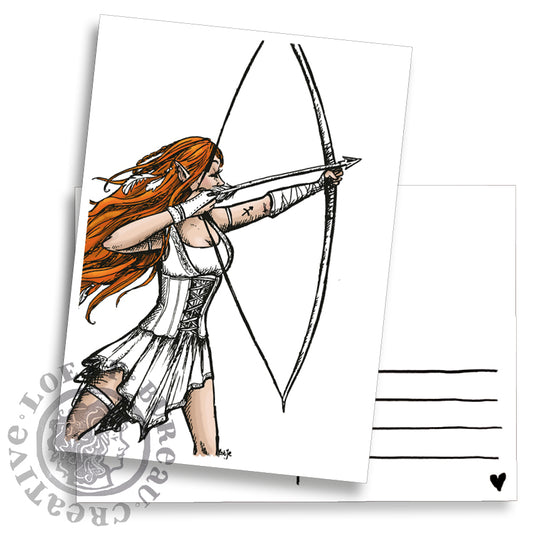 Zodiac Sagittarius Card