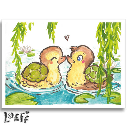 Turtle Duckies Card