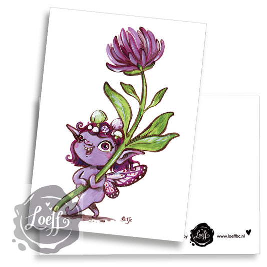 Clover Faerie Card