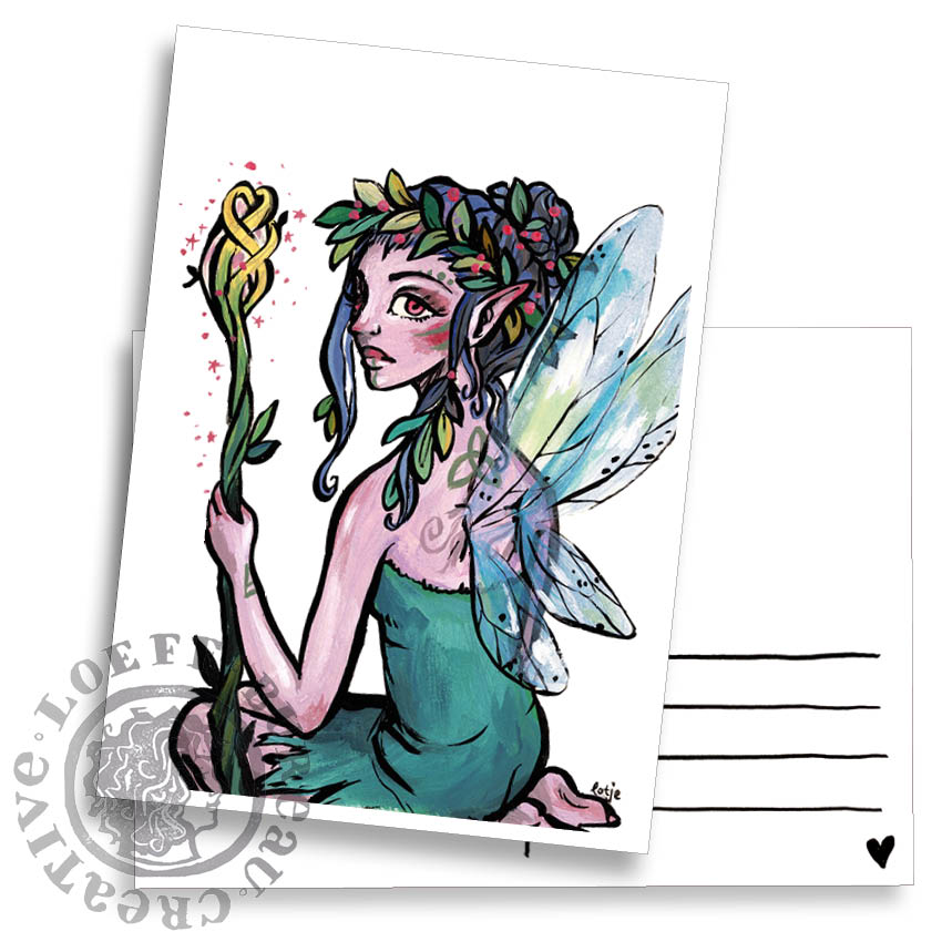 Fairy Witch Card