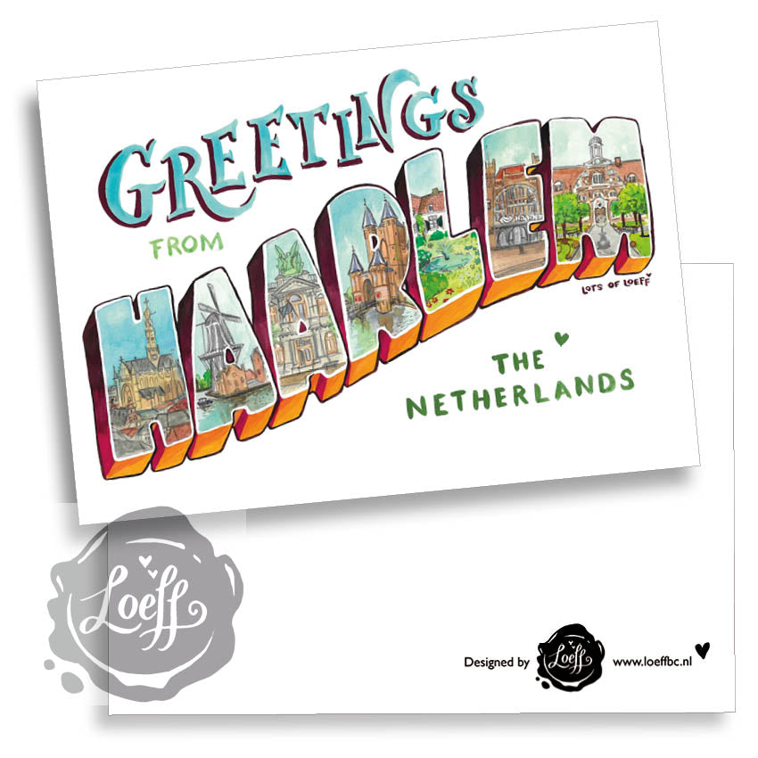 Greetings from Haarlem Card