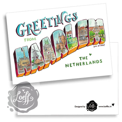Greetings from Haarlem Card
