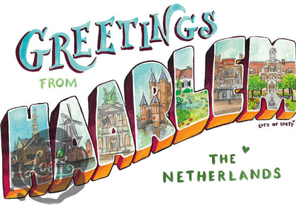 Greetings from Haarlem Card
