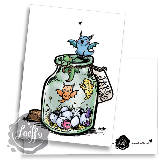 Jar of Dragons Card