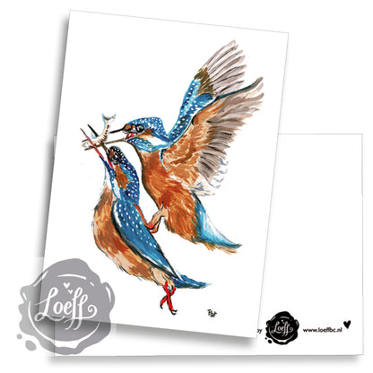 Kingfishers Card