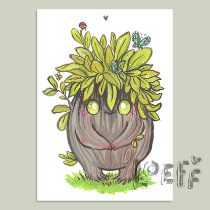 Baby Dryad Card