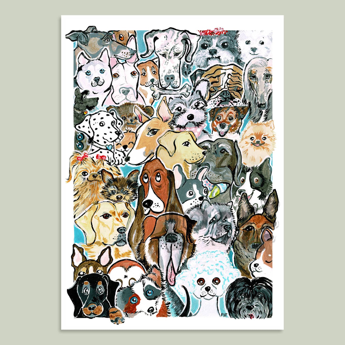 Dogs Assortment Card
