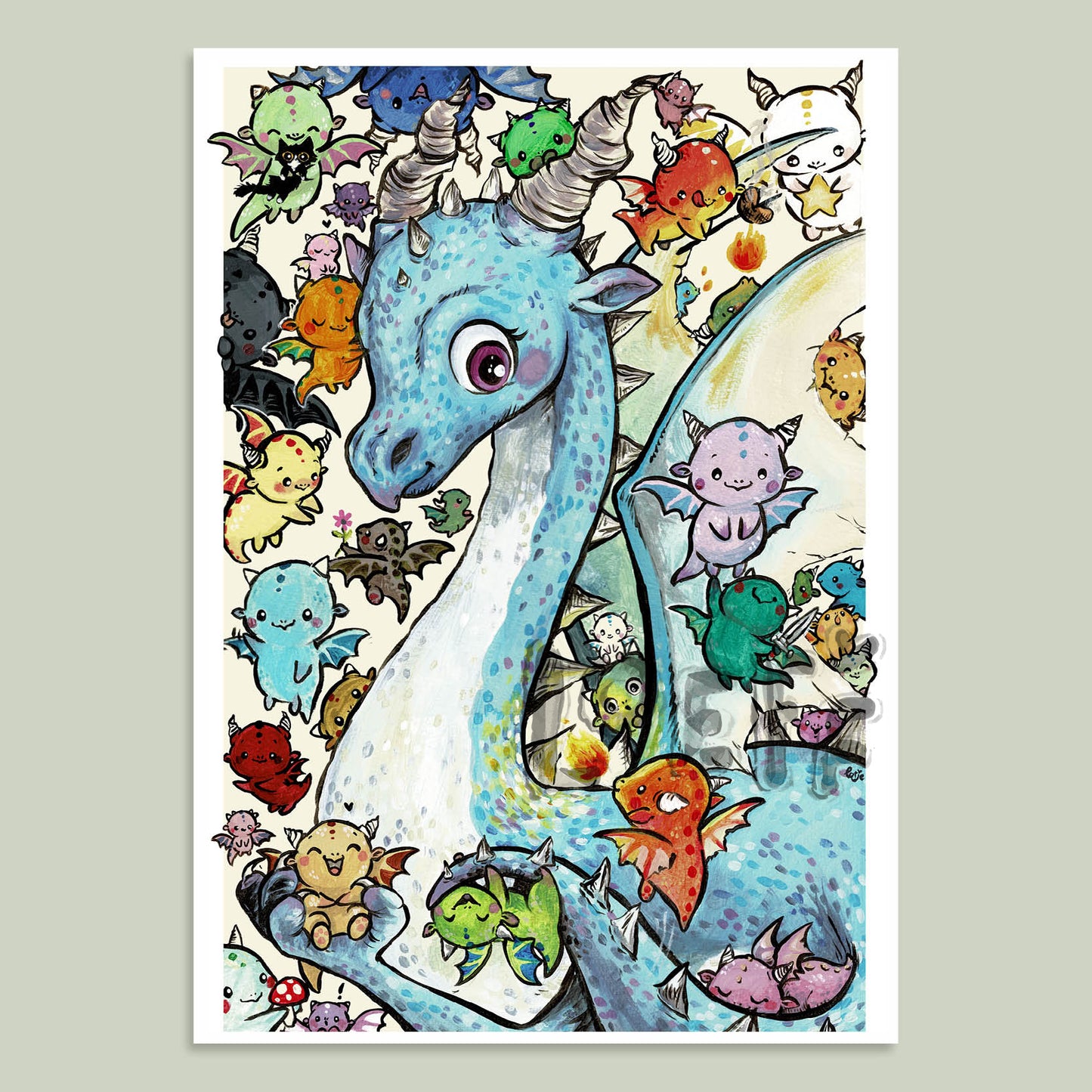 Dragon Assortment Card