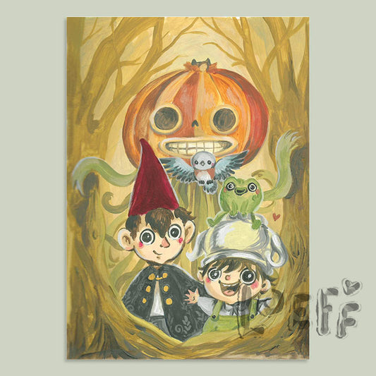Brothers and Frog Card