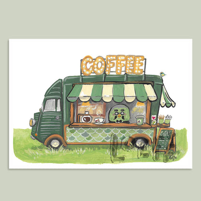 Coffee Truck Card
