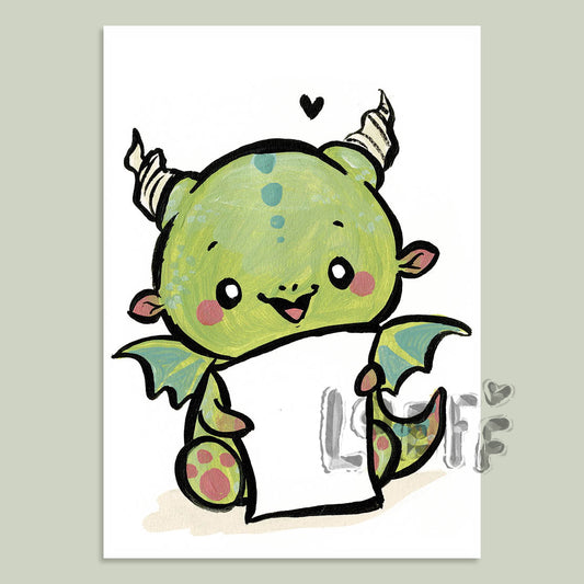 Dragon Note Card