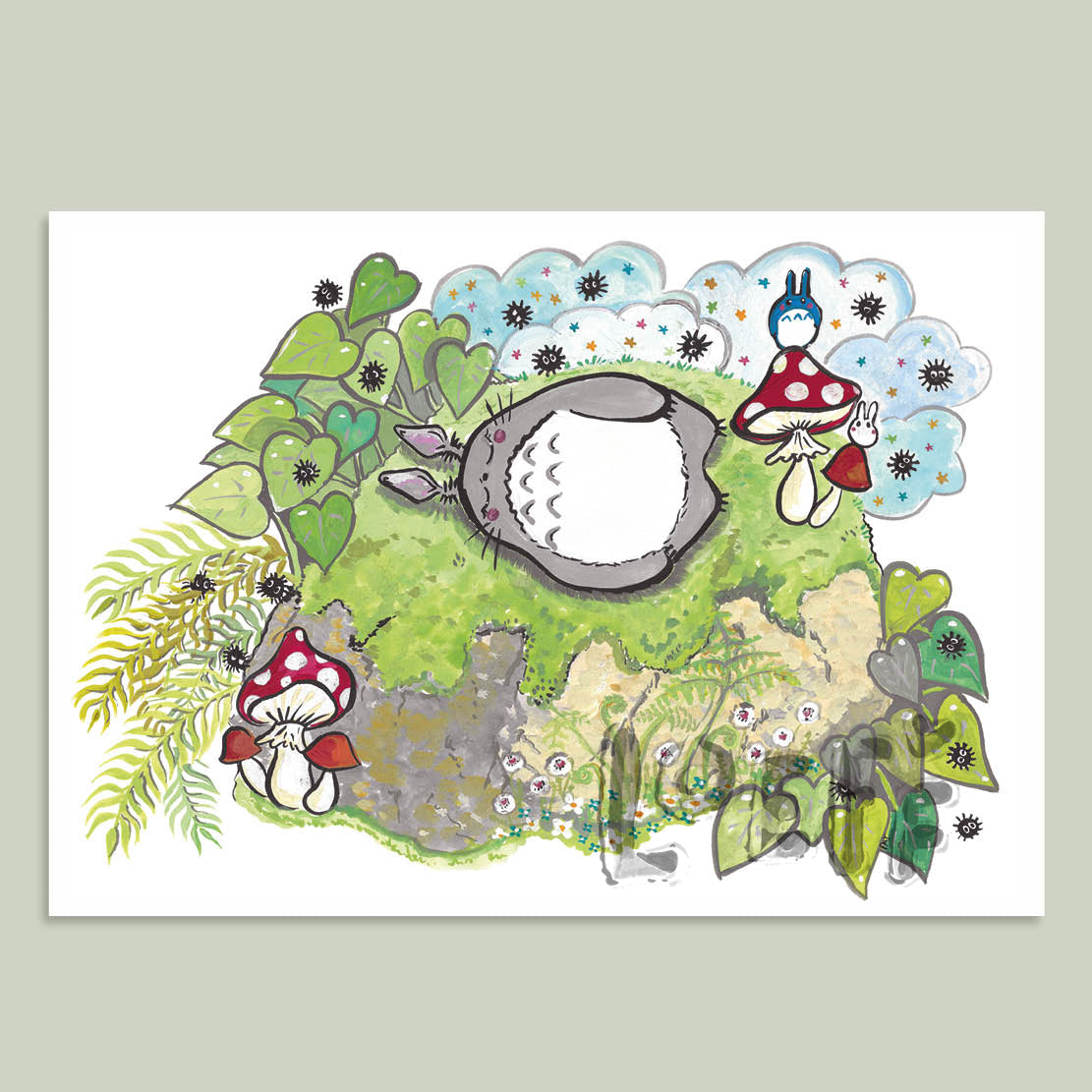 Forest Nap Card