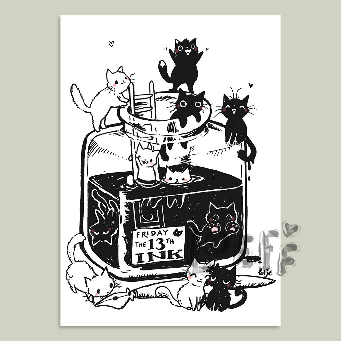 Friday the 13th Card
