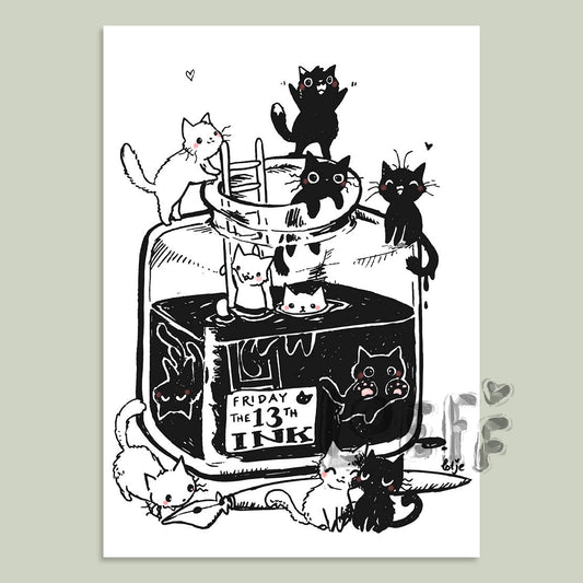Friday the 13th Card