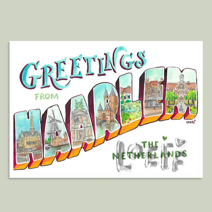 Greetings from Haarlem Card