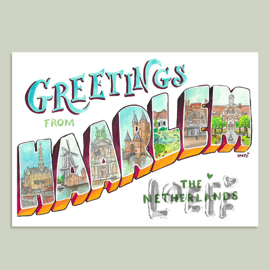 Greetings from Haarlem Card