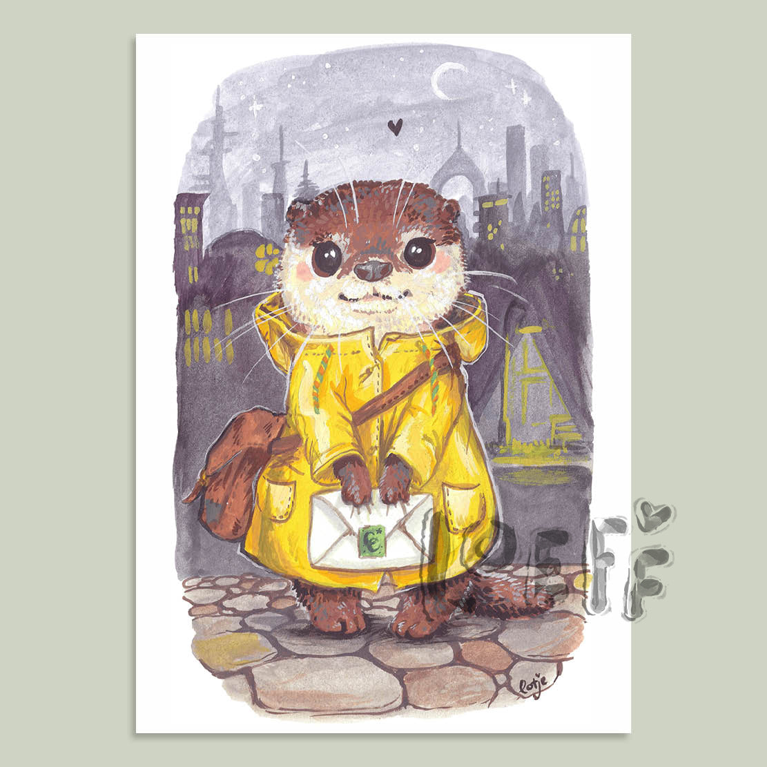 Otter Messenger Card