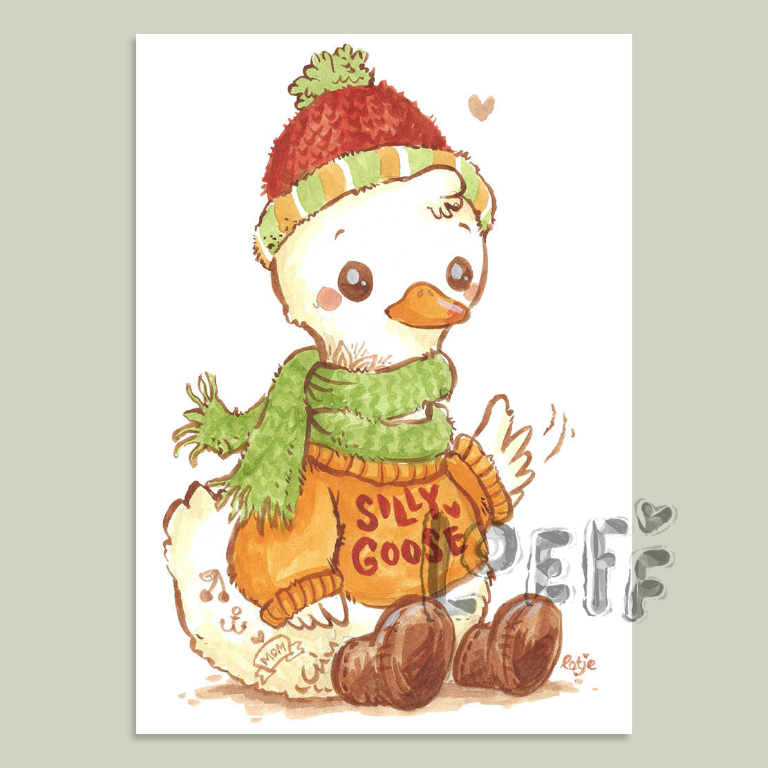 Silly Goose Card