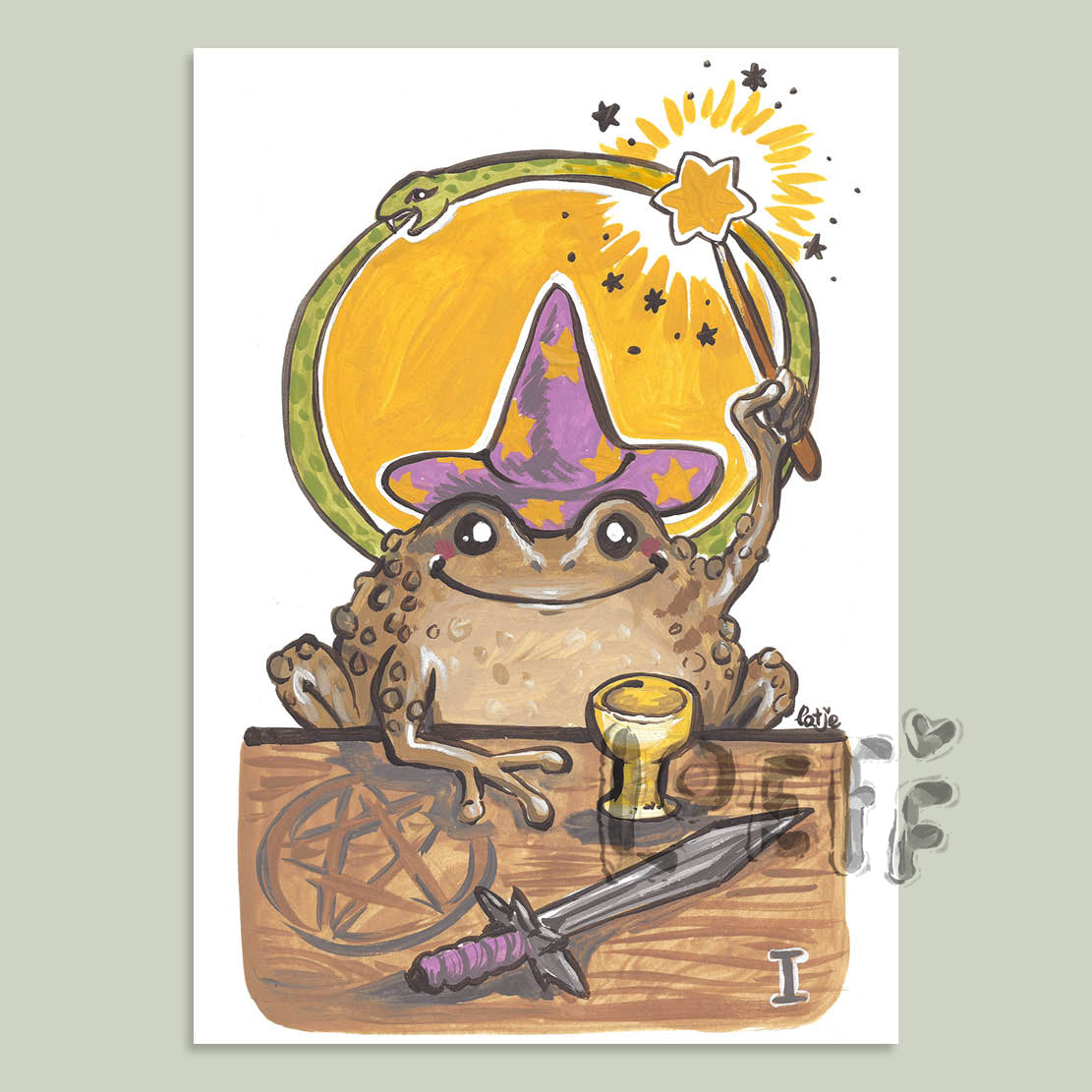 Tarot The Magician card