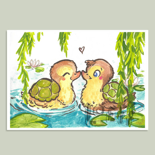 Turtle Duckies Card