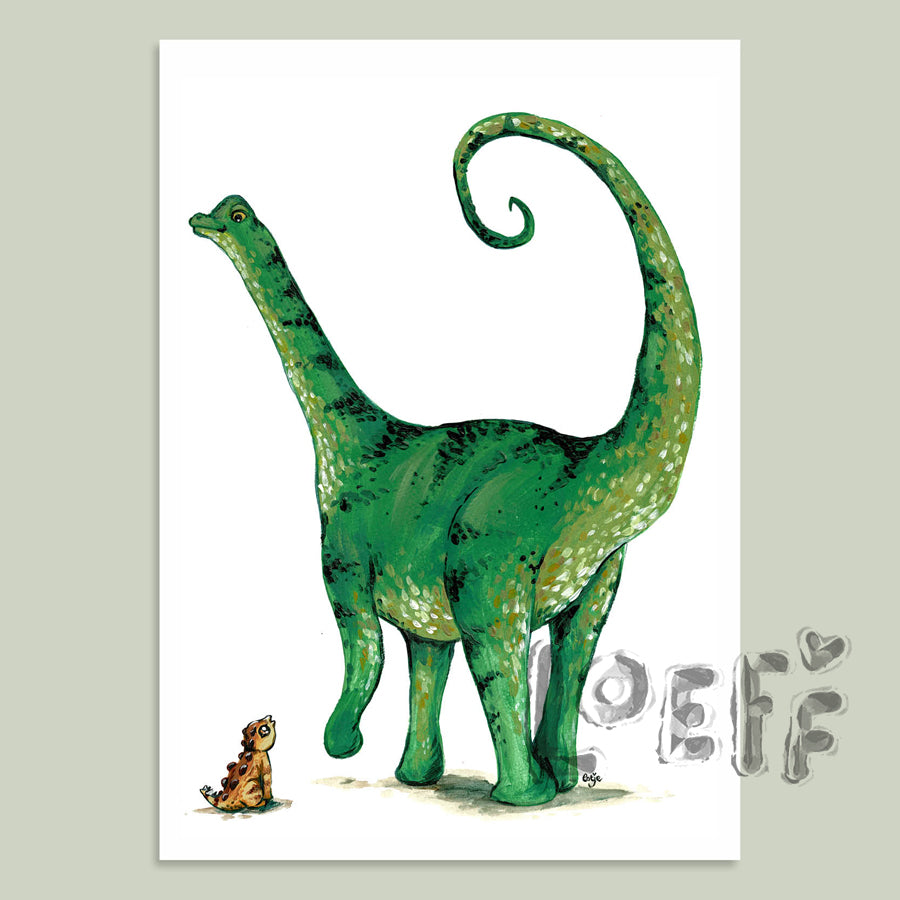 Dinosaur Card