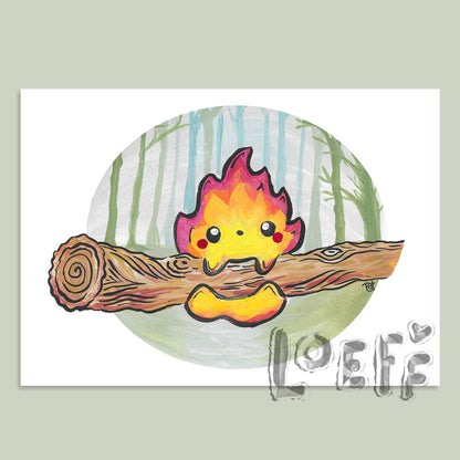 Flame Card