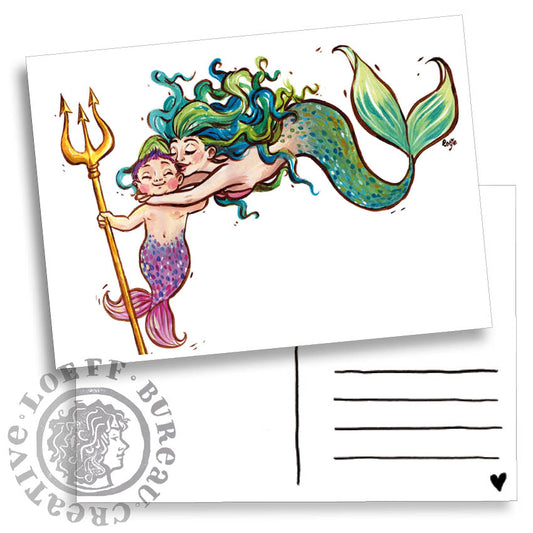 Mermaid Matt Card